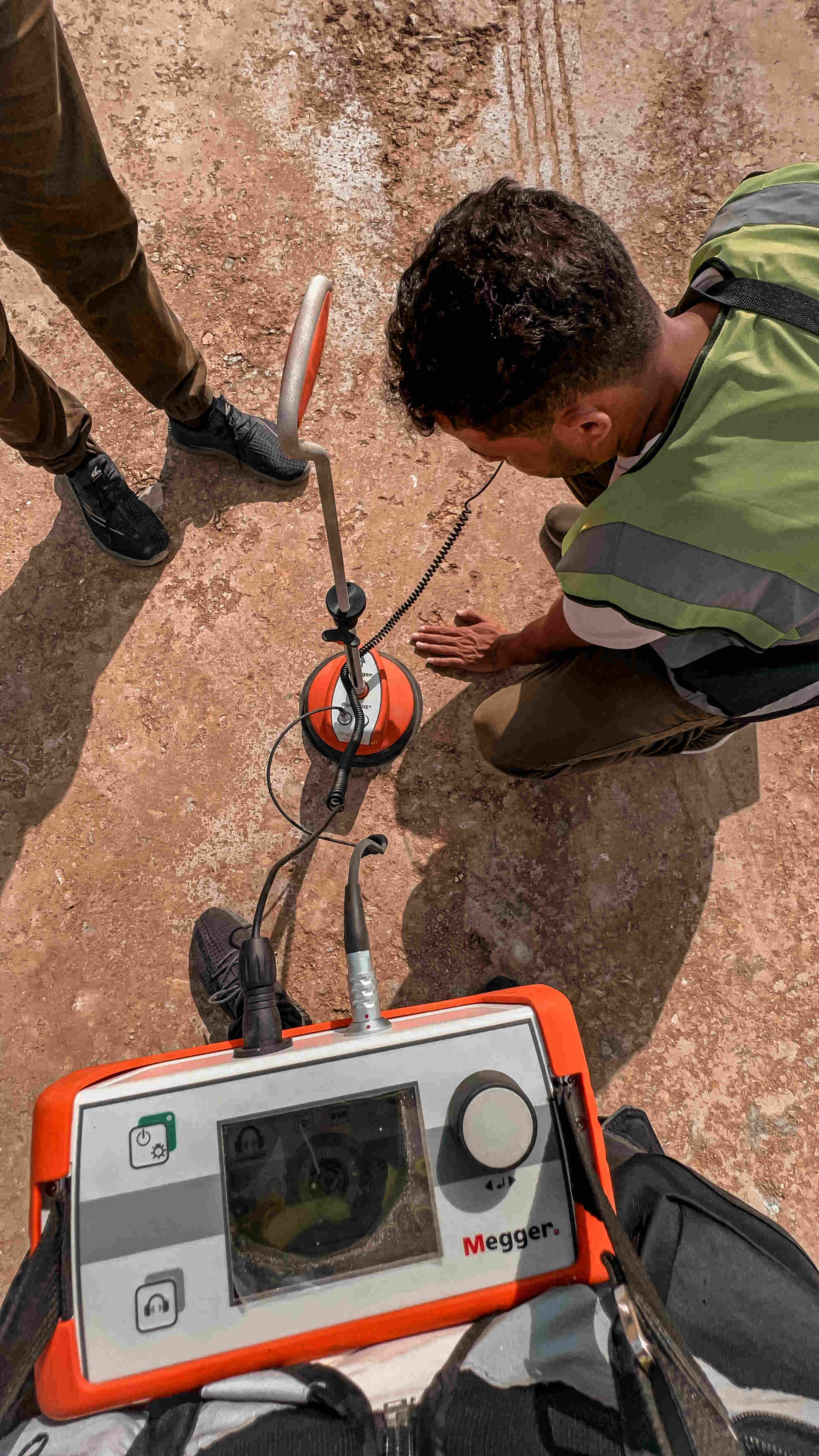 تحديد مكان عطل الكيبل الأرضي